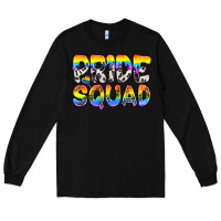 Black Western LGBTQ+ Pride Squad Long Sleeve Tee - BundleAndBundleShop