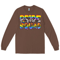 Chestnut Western LGBTQ+ Pride Squad Long Sleeve Tee - BundleAndBundleShop