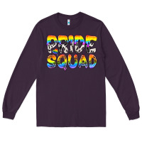 Plum Western LGBTQ+ Pride Squad Long Sleeve Tee - BundleAndBundleShop