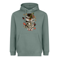 Sage walking in a winter wonderland Heavyweight Hoodie - CowGirlArtShop