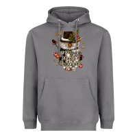 Storm walking in a winter wonderland Heavyweight Hoodie - CowGirlArtShop
