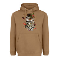 Toasted Coconut walking in a winter wonderland Heavyweight Hoodie - CowGirlArtShop