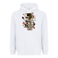 White walking in a winter wonderland Heavyweight Hoodie - CowGirlArtShop
