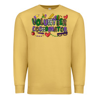 Antique Gold volunteer coordinator mardi gras cowgirl Premium Sweatshirt - CowGirlArtShop