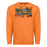 Carrot volunteer coordinator mardi gras cowgirl Premium Sweatshirt - CowGirlArtShop