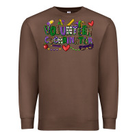 Chestnut volunteer coordinator mardi gras cowgirl Premium Sweatshirt - CowGirlArtShop