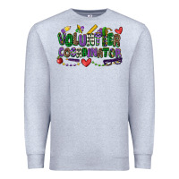 Heather Grey volunteer coordinator mardi gras cowgirl Premium Sweatshirt - CowGirlArtShop