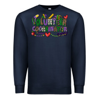 Navy volunteer coordinator mardi gras cowgirl Premium Sweatshirt - CowGirlArtShop