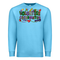 Ocean Blue volunteer coordinator mardi gras cowgirl Premium Sweatshirt - CowGirlArtShop