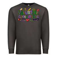 Smoke volunteer coordinator mardi gras cowgirl Premium Sweatshirt - CowGirlArtShop