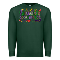 Sports Green volunteer coordinator mardi gras cowgirl Premium Sweatshirt - CowGirlArtShop