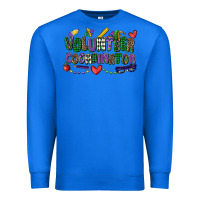 True Royal volunteer coordinator mardi gras cowgirl Premium Sweatshirt - CowGirlArtShop