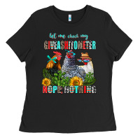 Black let me check my giveashitometer nope nothing Ladies Tee - AdoDesignShop