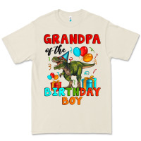 Bone grandpa of the birthday boy t rex Premium Tee - Artiststas