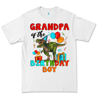 White grandpa of the birthday boy t rex Premium Tee - Artiststas