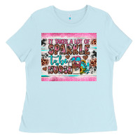 Baby Blue it takes a lot of sparkle to be a nurse Ladies Tee - JahusDesignShop