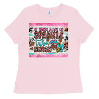 Bubblegum Pink it takes a lot of sparkle to be a nurse Ladies Tee - JahusDesignShop