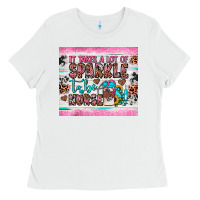White it takes a lot of sparkle to be a nurse Ladies Tee - JahusDesignShop