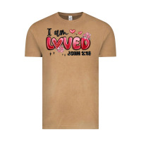 I Am Loved John 3 16 Vintage Tee | Teevron