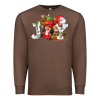 Chestnut christmas joy girl gnome Premium Sweatshirt - CowGirlArtShop
