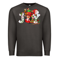 Smoke christmas joy girl gnome Premium Sweatshirt - CowGirlArtShop