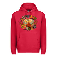 Cardinal pumpkin season Premium Hoodie - CowGirlArtShop