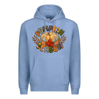 Colony Blue pumpkin season Premium Hoodie - CowGirlArtShop