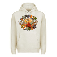 Oatmeal Heather pumpkin season Premium Hoodie - CowGirlArtShop