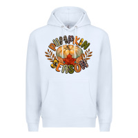 White pumpkin season Premium Hoodie - CowGirlArtShop