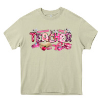 Mossy breast cancer teacher Heavy Core Tee - Artiststas