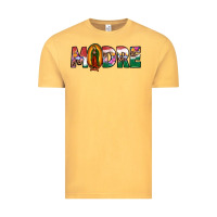 Vintage Mustard mexican flag our lady of guadalupe madre Vintage Tee - JahusDesignShop