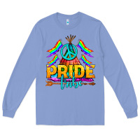 Colony Blue LGBTQ+ Pride Tribe Long Sleeve Tee - BundleAndBundleShop