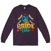 Plum LGBTQ+ Pride Tribe Long Sleeve Tee - BundleAndBundleShop