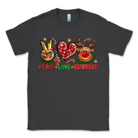 Smoke peace love reindeer christmas Classic Tee - NancyCooperArtShop