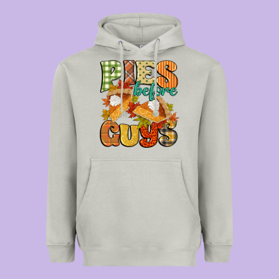 Pies Before Guys Heavyweight Hoodie Designed By Cowgirlartshop