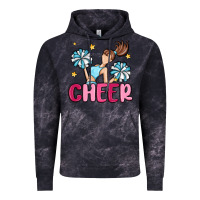 Cloud Black cheer Vintage Hoodie - MaliasSmallBusiness