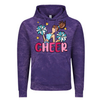 Cloud Purple cheer Vintage Hoodie - MaliasSmallBusiness