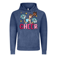 Vintage Denim cheer Vintage Hoodie - MaliasSmallBusiness