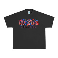 Pigment Black 4th of july nursing administrator Urban Heavy Tee - NancyCooperArtShop