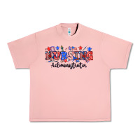 Salmon 4th of july nursing administrator Urban Heavy Tee - NancyCooperArtShop