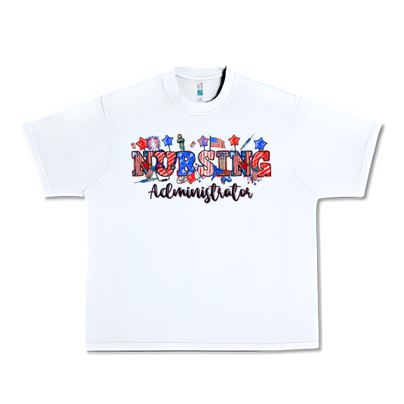 4th Of July Nursing Administrator Urban Heavy Tee by NancyCooperArtShop | Teevron