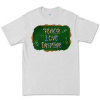 Dove Grey teach love inspire chalkboard Premium Tee - AdoDesignShop
