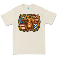 Bone 4th of july shaggy cow Premium Tee - Jasminsmagicworld