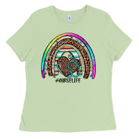 Matcha nurse life rainbow Ladies Tee - JahusDesignShop