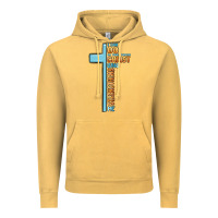 Vintage Mustard i can do all things through christ who strengthens Vintage Hoodie - MaliasSmallBusiness