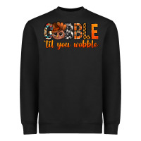 Black gobble til you wobble bbs Heavyweight Sweatshirt - BundleAndBundleShop