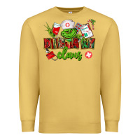 Antique Gold dietary claus Premium Sweatshirt - CowGirlArtShop