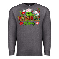 Charcoal Heather dietary claus Premium Sweatshirt - CowGirlArtShop