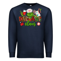 Navy dietary claus Premium Sweatshirt - CowGirlArtShop