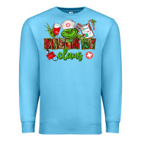 Ocean Blue dietary claus Premium Sweatshirt - CowGirlArtShop